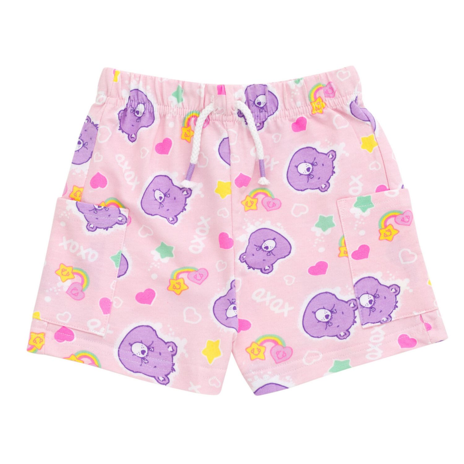 Girls Best Friend Bear T-Shirt and French Terry Shorts Outfit Set