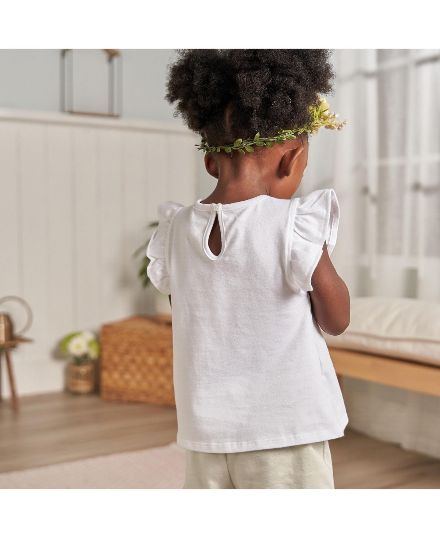 Комплект Gerber Coordinating Shirts and Short Set для девочек-малышей, цвет: Lemons — фото 2