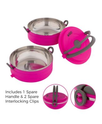 Go Pet Bento Travel Boxes: Large - Pink