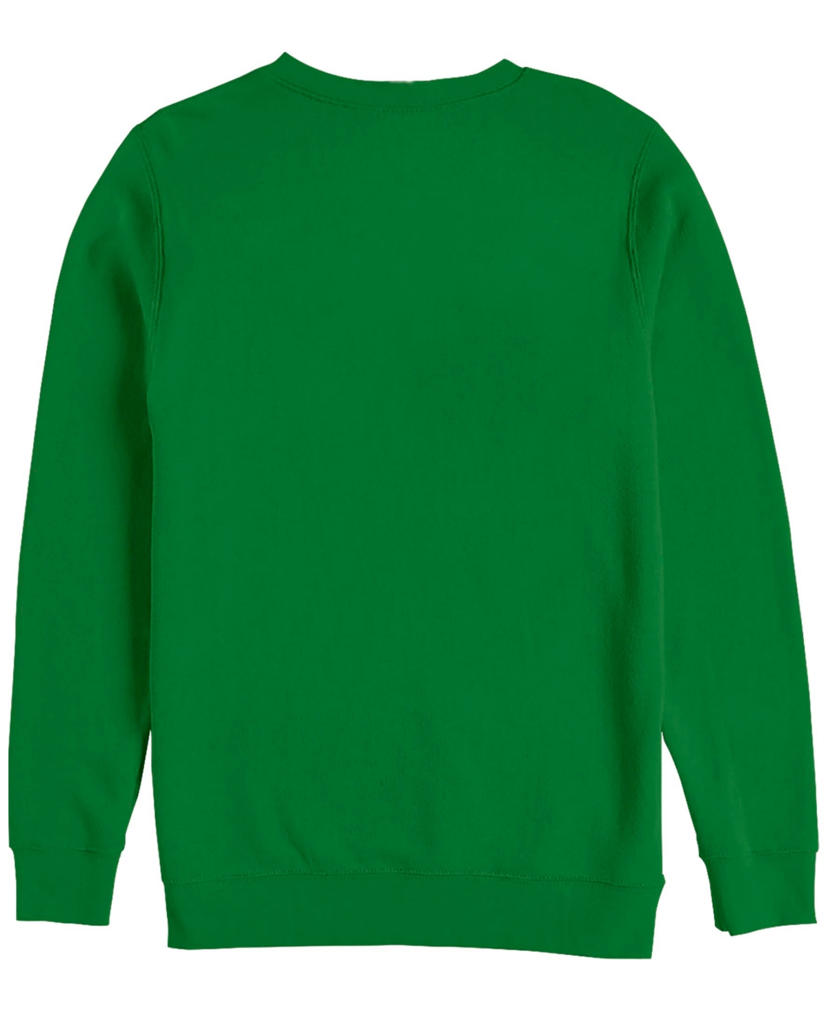 CARE BEARS MEN'S LUCKY CREW FLEECE PULLOVER SWEATSHIRT 