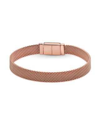 Gold-Plated Reflexions Long Clasp Pav&eacute; Bracelet