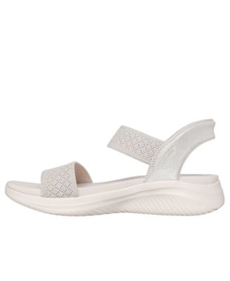 x Martha Women's Stewart Hands Free Slip-ins Cali: Ultra Flex 3.0 - Shine On Us Wedge Sandals from Finish Line