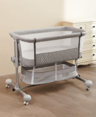Baby Bassinet Bedside Crib with Mosquito Net