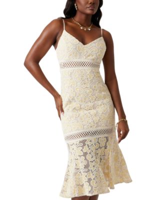 Women's Clarise Lace Sleeveless Midi Dress
