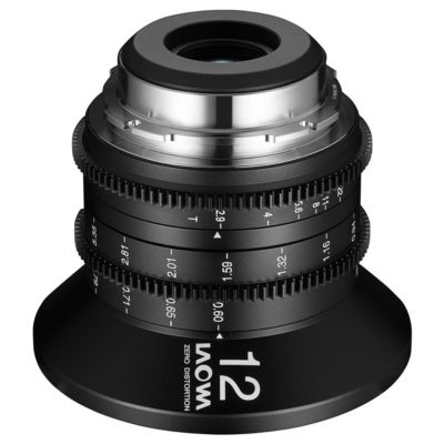 Laowa 12mm T2.9 Zero-D Cine Lens for Canon EF, Black