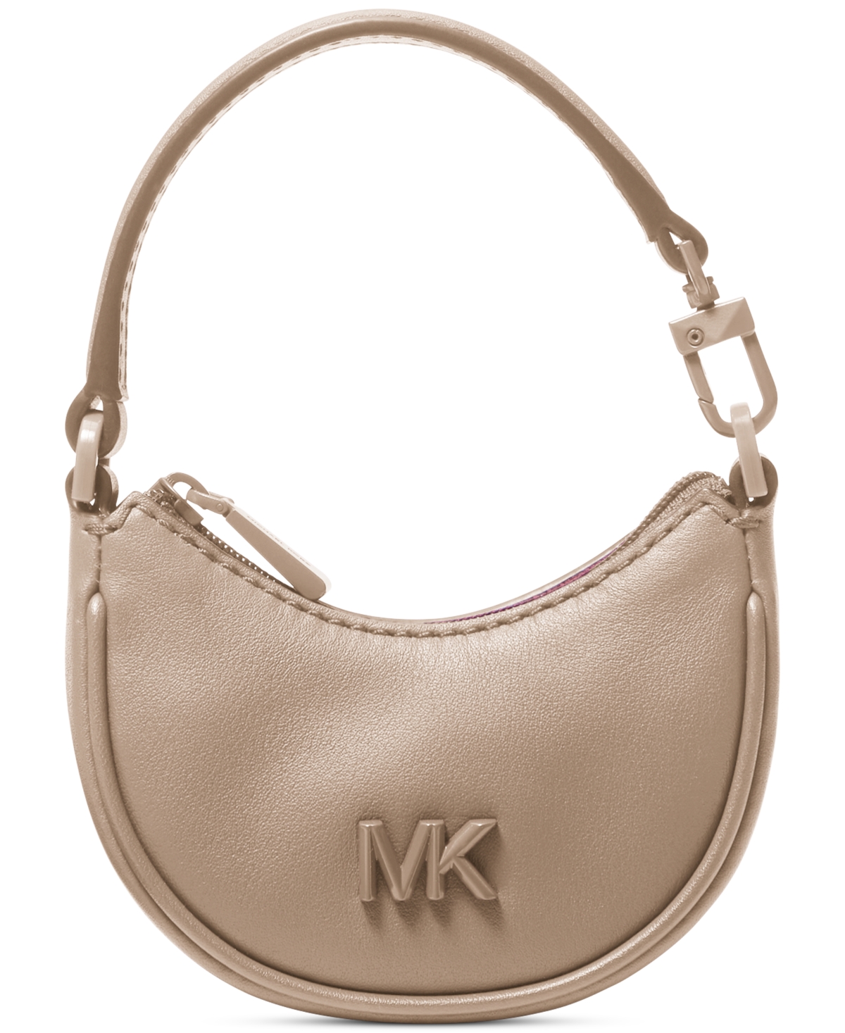 Michael Michael Kors Leather Bag Charm - Crimson