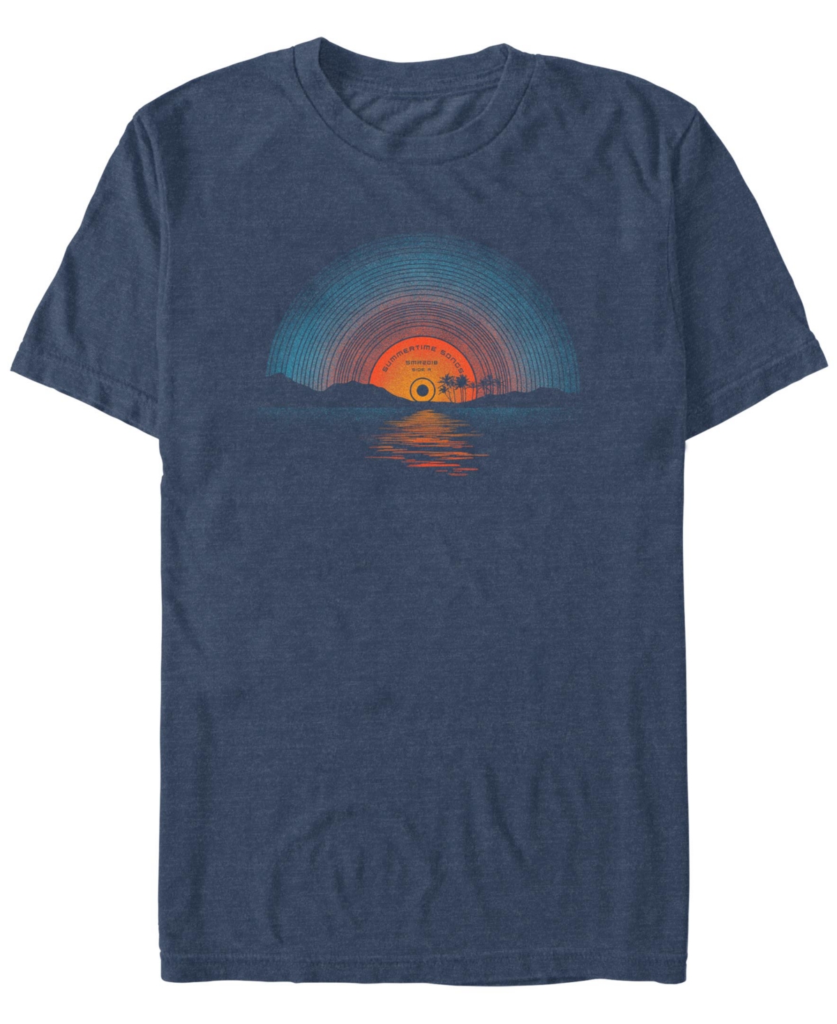 Men's Sound of Summer Short Sleeve T-Shirt - Navy heather