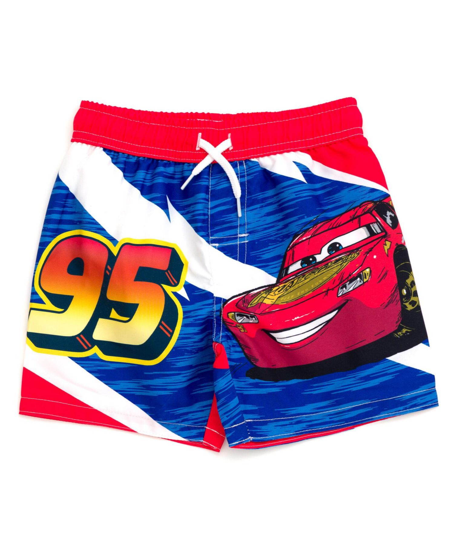 Little Boys Pixar Lightning McQueen Swim Trunks Bathing Suit
