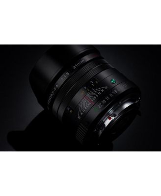 Pentax HD 31mmF1.8 Limited Black Limited Lens Wide-Angle Prime Lens [F1.8 Large Aperture Lens] [High-Performance HD Coating] [SP Coating] [Round-Shaped Diaphragm] [Machined Aluminum Body ] (20210)