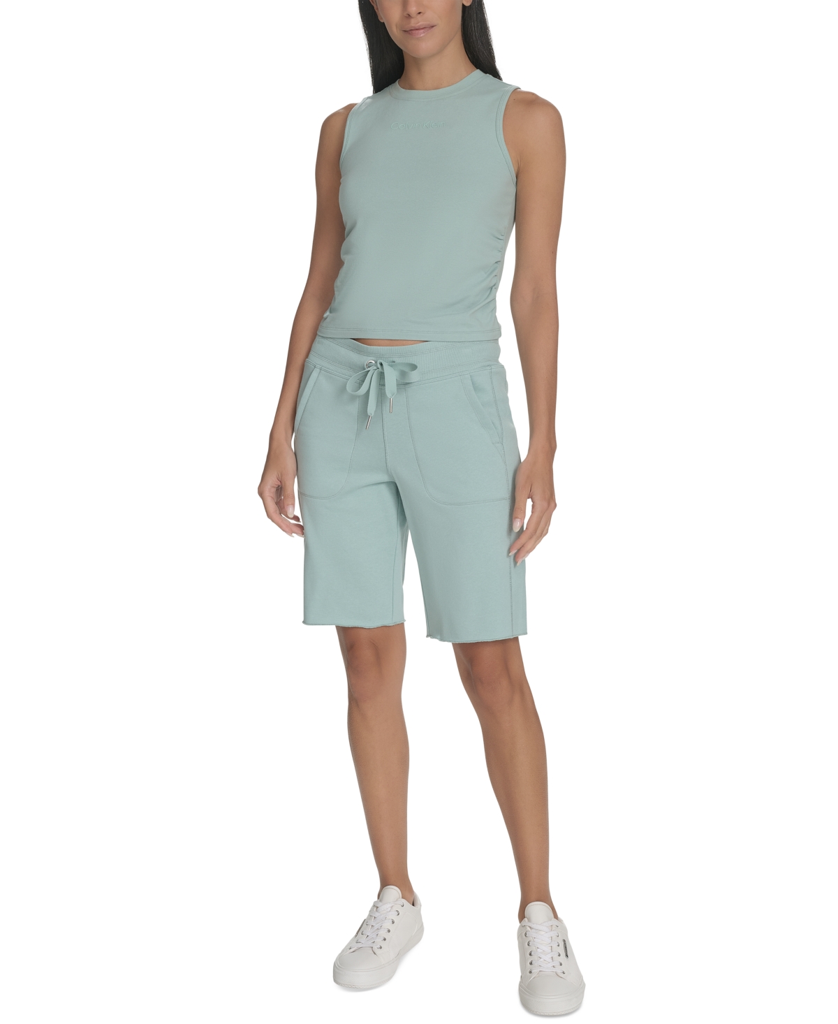 Shop Calvin Klein Women's Performance Drawstring Shorts