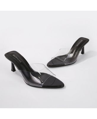 Cana Transparent Slip-On Heels