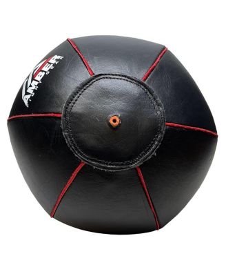 Genuine Leather Speed Bag for MMA, Muay Thai & Boxing, Heavy-Duty Punching Ball for Training, Reflex & Endurance, Reinforced Seams, Fast Rebound