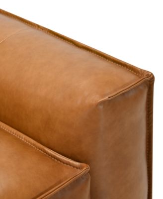 Glympton 92" Leather Sofa, Exclusively at Macy's