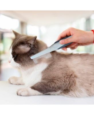 Single-Sided Pin Comb Brush for Pets, Eco-Friendly Grooming Tool for Dogs and Cats