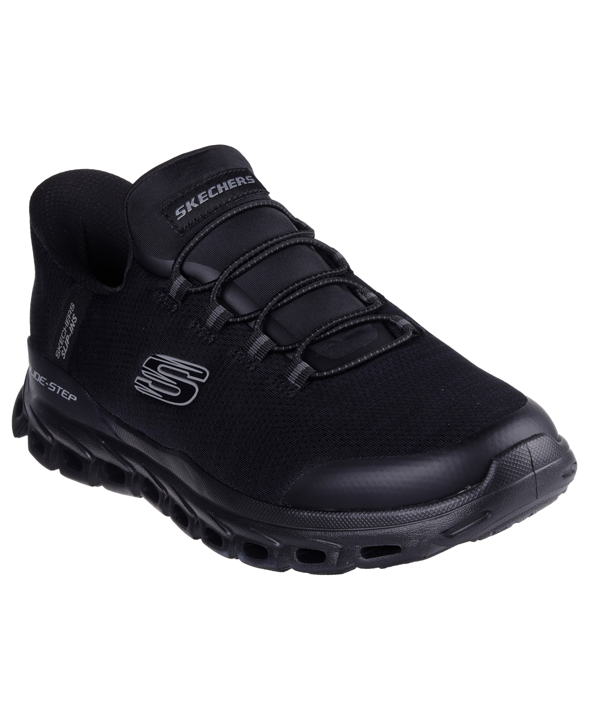 Men's Slip-Ins: Glide-Step - Zefyr Walking Sneakers from Finish Line - Black