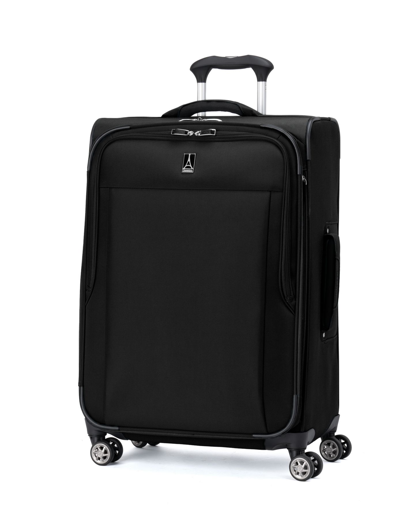 Чемодан Travelpro WalkAbout 7 Medium Softside Check-in Spinner, цвет: Чёрный — фото 2