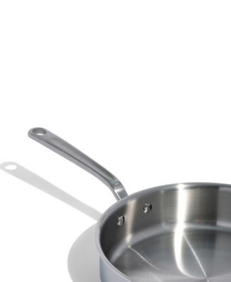Stainless Steel Clad 3.5-Quart Saut&eacute; Pan with Lid