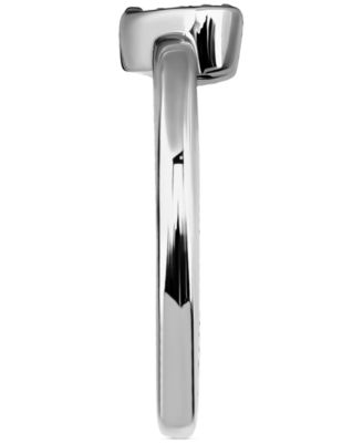 Cubic Zirconia Heart Adjustable Toe Ring in Sterling Silver (also in 18k Gold-Plated Sterling Silver), Exclusively at Macy's