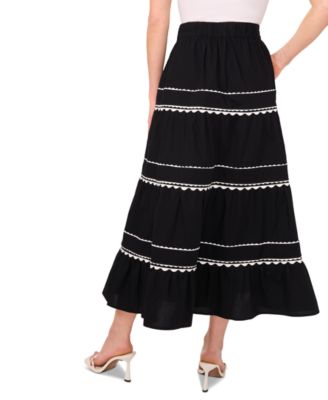 【最終値下げ】Laubeblanc Cotton Tiered skirt Cotton Tiered skirt – L'AUBE BLANC