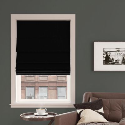 Pryer Textured 100% Blackout Cordless Roman Shade