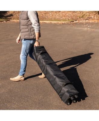 Ukko 10'X10' Weather Resistant, Uv Coated Pop Up Canopy Tent With Sandbags And Wheeled Case