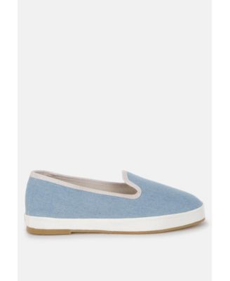 Womens Palin Denim Slip On Loafers