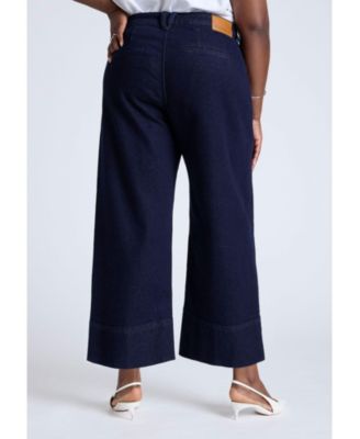Women's Plus Size The Pintuck Trouser Jean