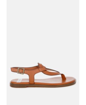 Womens Torad Thong Toe Cut-Out Flats