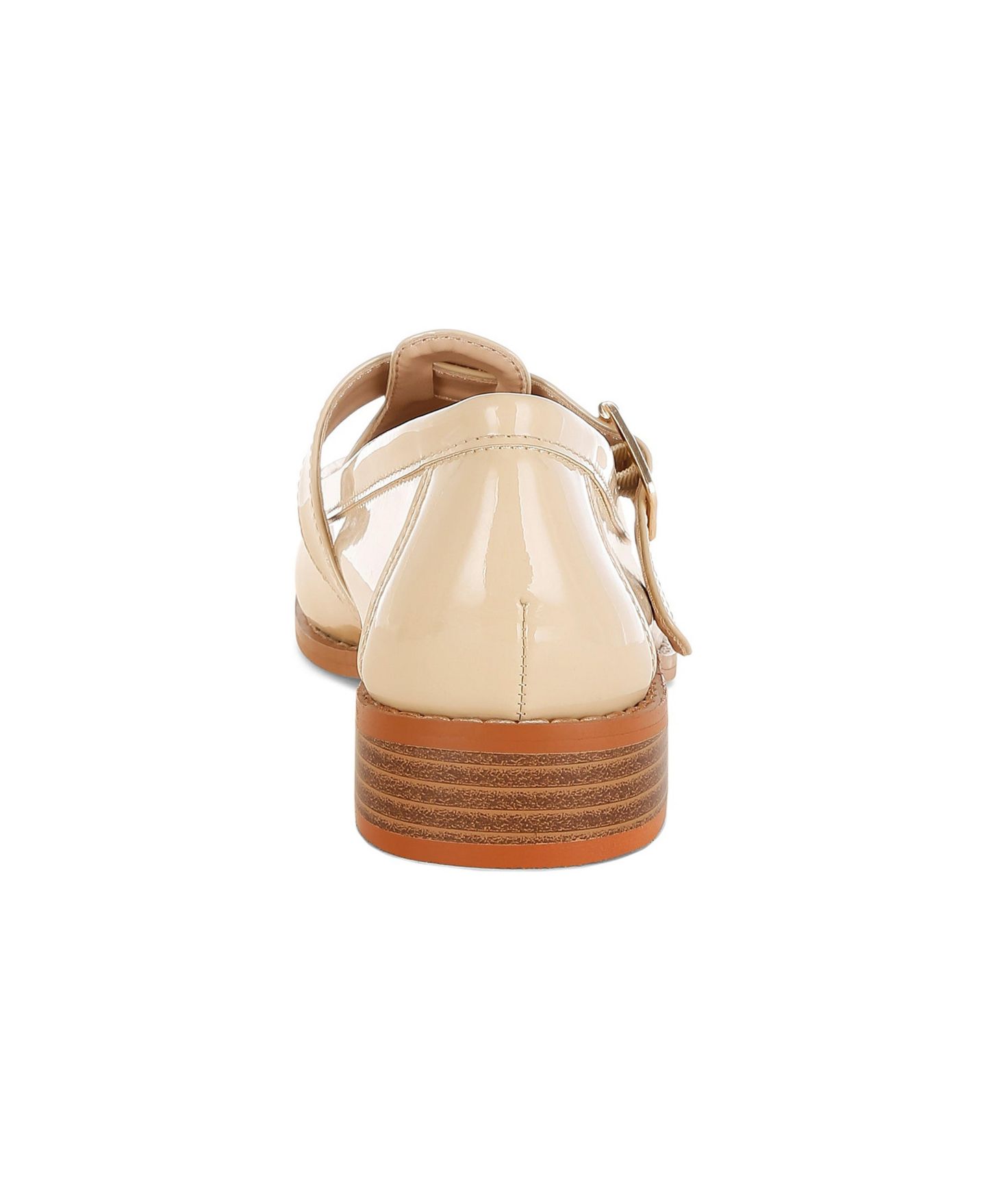 Женские туфли Rag & Co Swenson Patent Pleather Mary Jane, цвет: Бежевый лаковый — фото 3