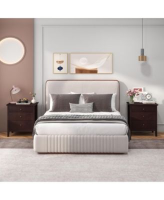 3 Drawers Nightstand Beside End Side Table Accent Table