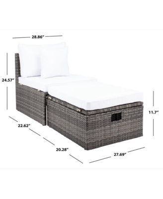 Pramla Outdoor Set With Ottoman