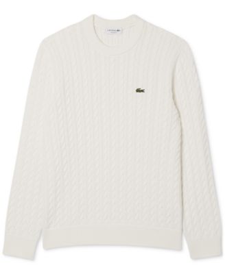 Men's Regular-Fit Cable-Knit Crewneck Sweater