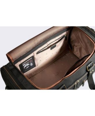 100% Full Grain Leather Duffel Bag - Only Duffel You will Need