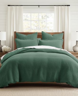 Levtex - Home Mills Waffle Textured Duvet Cover Sets