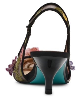 Women's Dian Floral Slingback Pumps