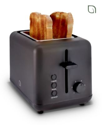 Willow Kitchen 2-Slice Toaster with Wide Slots - Perfect for