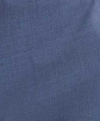 Men's Slim-Fit Solid Wool-Blend Suit Separate Pants