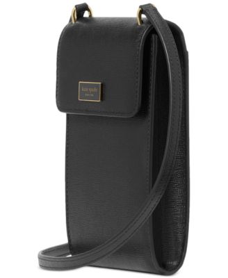 Serena Mini Leather Phone Crossbody Bag