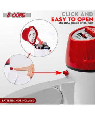 Megaphone Bullhorn Speaker 30W Mini Bull Horn Battery Power Cheer Megafono 800 Feet Range Loudspeaker 6R