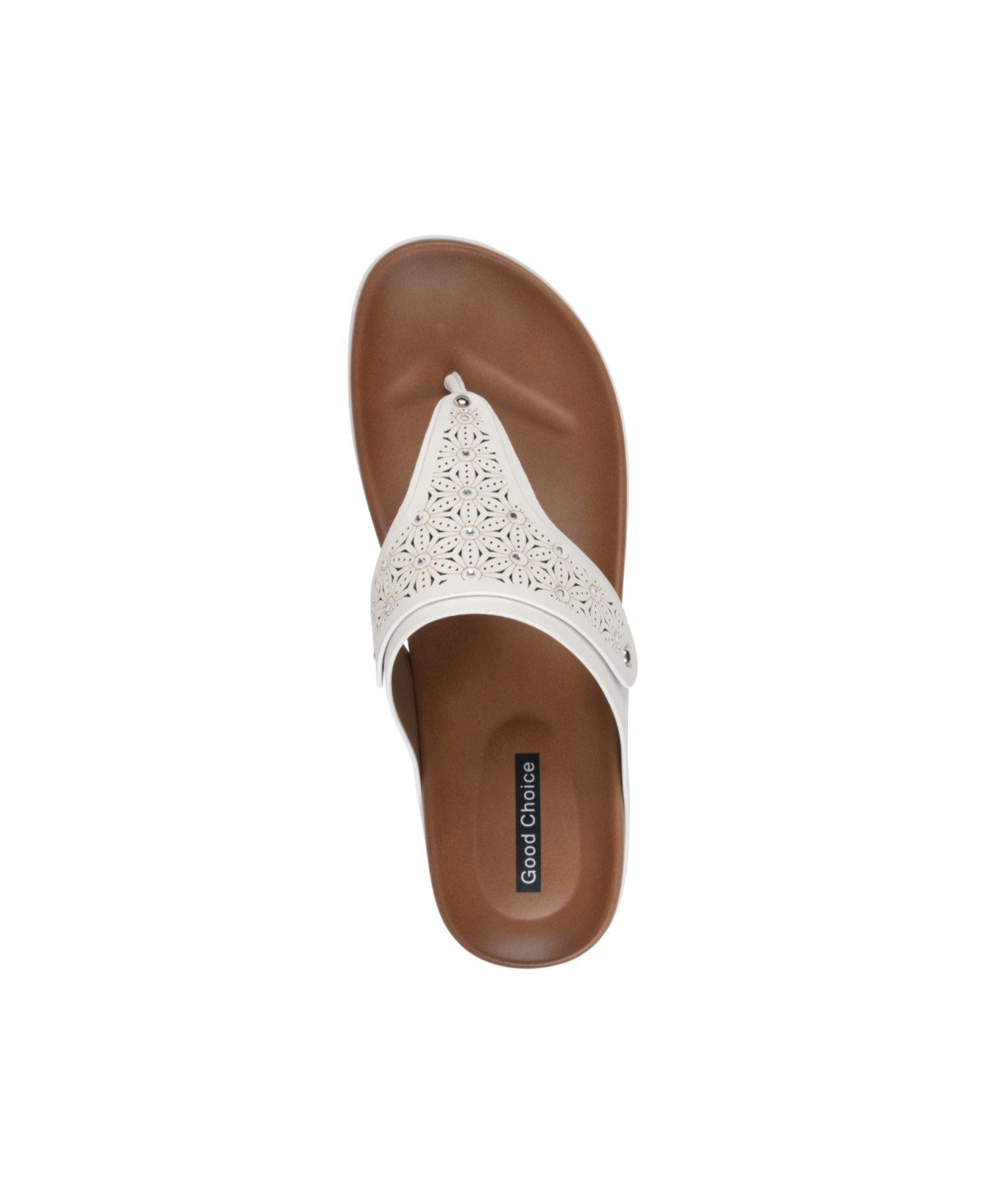 GC SHOES WOMEN'S TANI THONG WEDGE SANDALS 