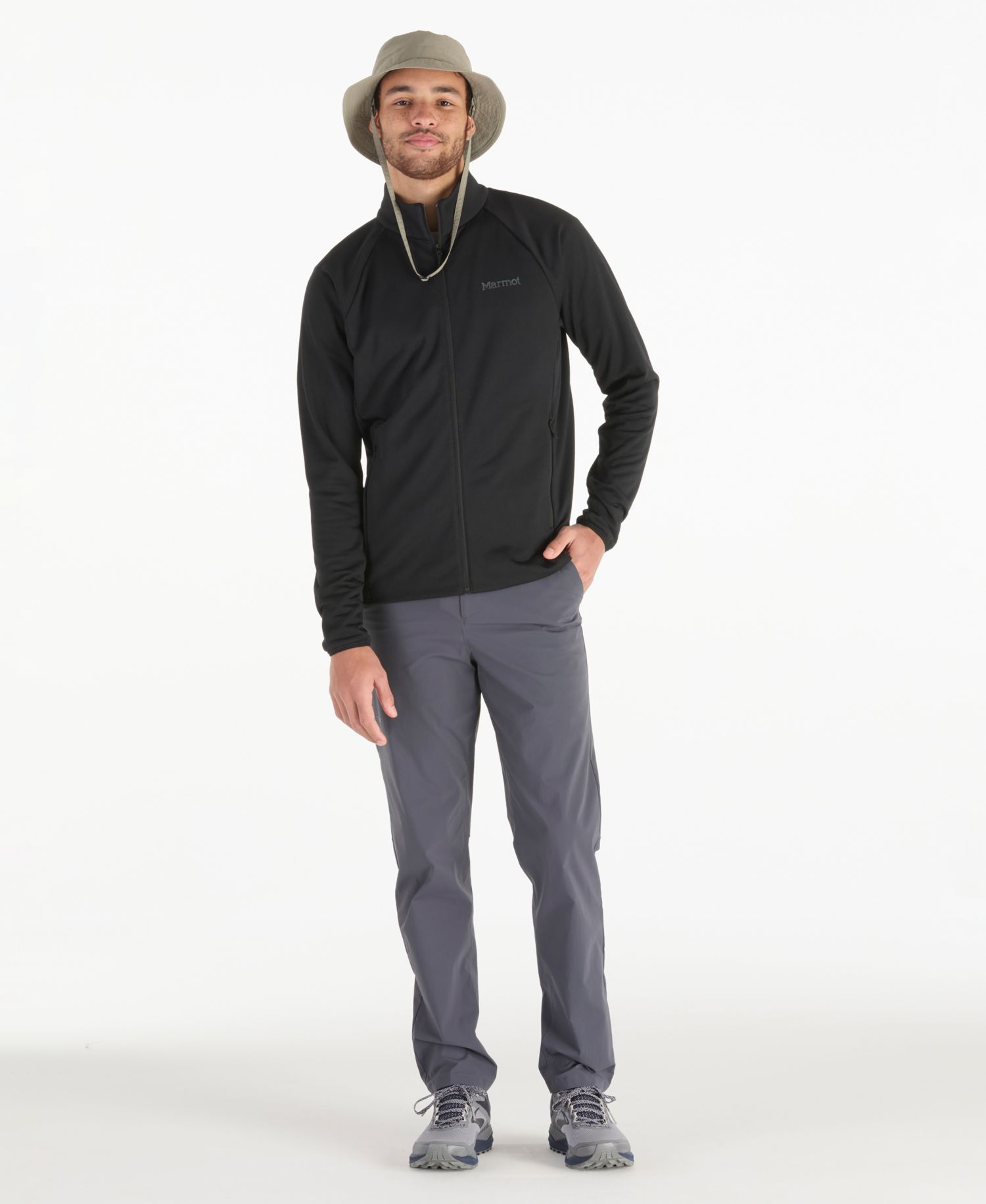 Men's Leconte Fleece Zip-Front Track Jacket