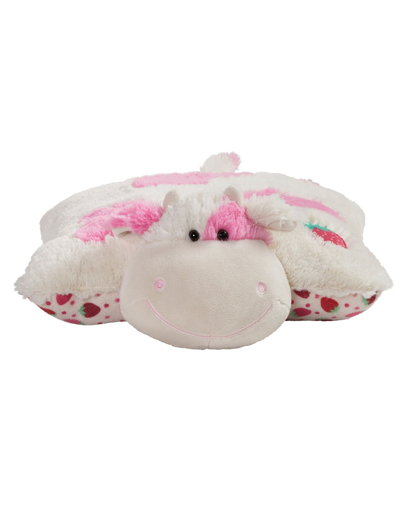 Детская мягкая игрушка Pillow Pets Sweet Scented Strawberry Cow 16" Plush — фото 2