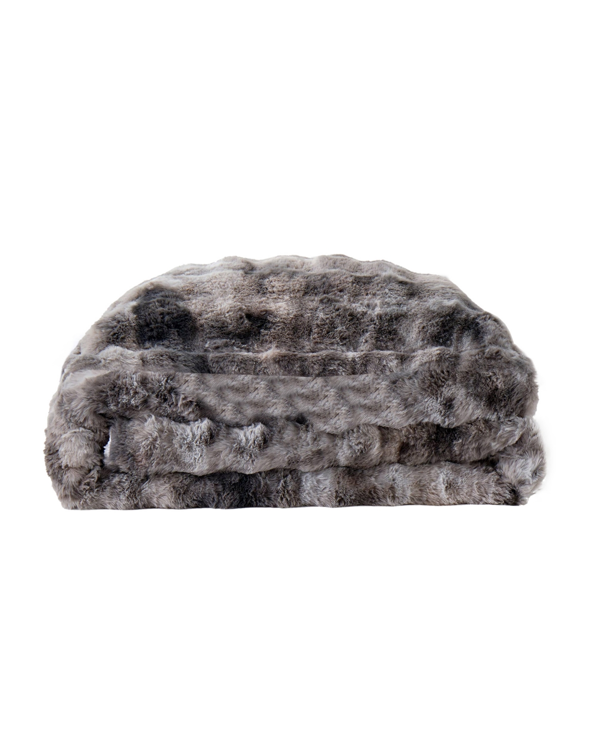 Unikome Faux Fur Reversible Comforter, King In Multi
