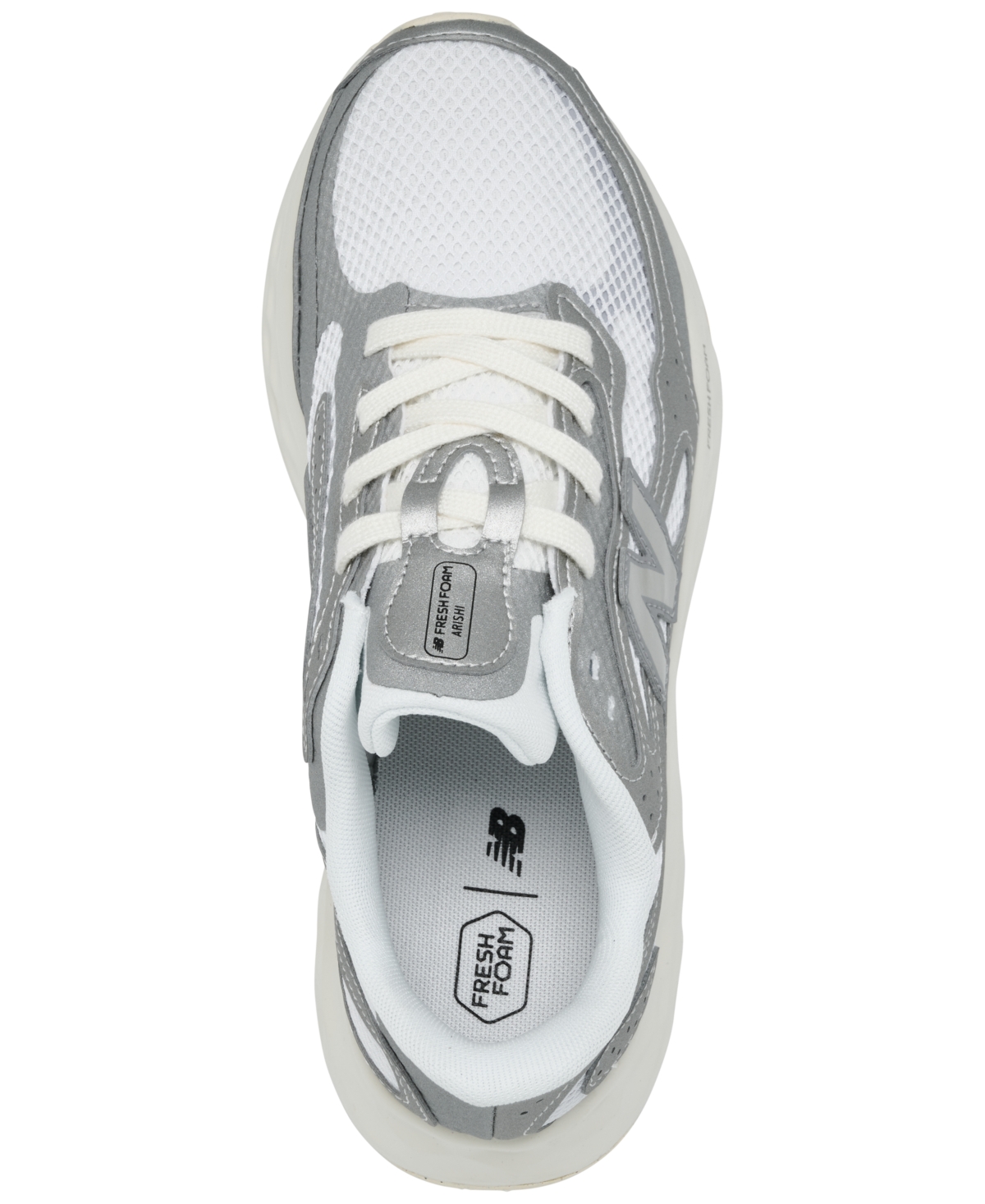 New Balance Women's Fresh Foam Arishi V4 Tiralux Running Sneakers From Finish Line In Silver Metallic