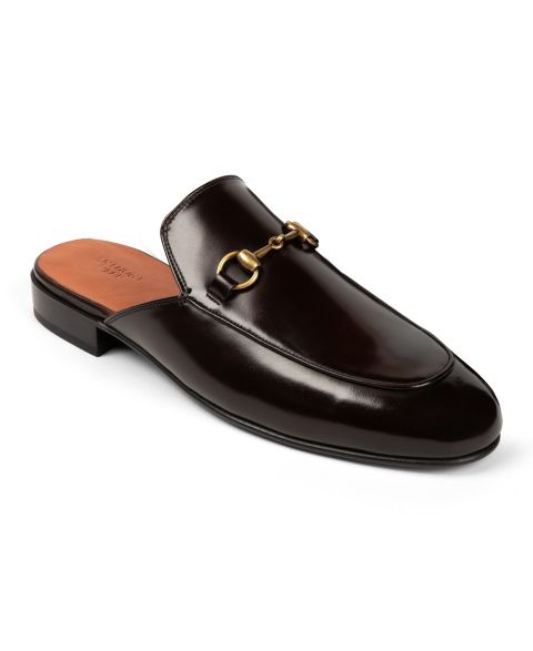 Мужские сабо Anthony Veer Milano Horsebit Mule, цвет: Каштановый коричневый