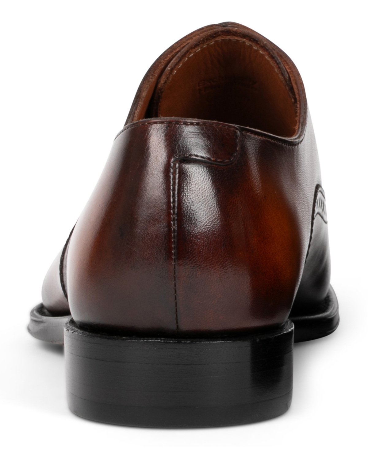 Anthony Veer Regent Cap-toe Oxford In Vintage Amber Tan