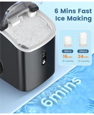 Nugget Ice Maker Countertop with Soft Chewable, Home / Kitchen & Dining