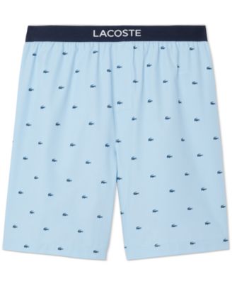 Lacoste - Men's Loungewear Croc Print Pajama Shorts