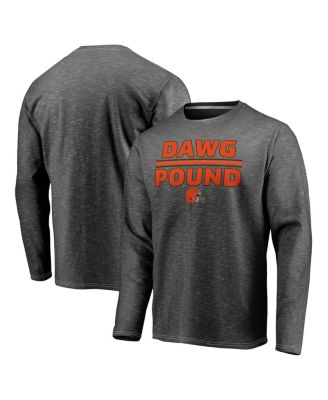 Fanatics - Men's Gray Cleveland Browns Component Long Sleeve T-Shirt