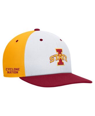 Nike - Men's White/Gold Iowa State Cyclones Pro Performance Snapback Hat